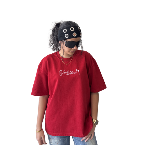 STRESSED OUT TEE (RED)